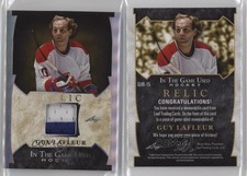2022-23 Leaf ITG Used Game Relics Silver Spectrum /2 Guy Lafleur #GUR-15 HOF