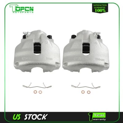 Front Pair Brake Calipers For 98-05 Volkswagen Passat 1996-2006 Audi A4 Quattro - Image 1 of 4