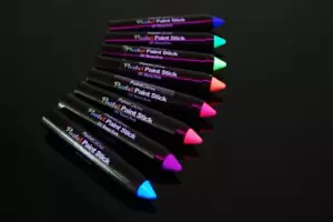 Palos de pintura corporal pastel reactivos Paint Glow UV Blacklight - envío rápido a EE. UU. - Imagen 1 de 22