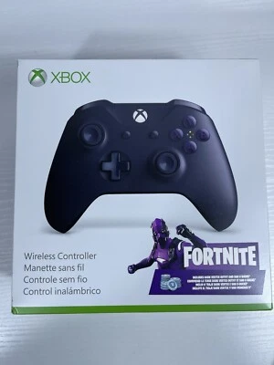 Microsoft Xbox One Fortnite Purple Limited Edition Controller (BOX ONLY) - Image 1 of 4