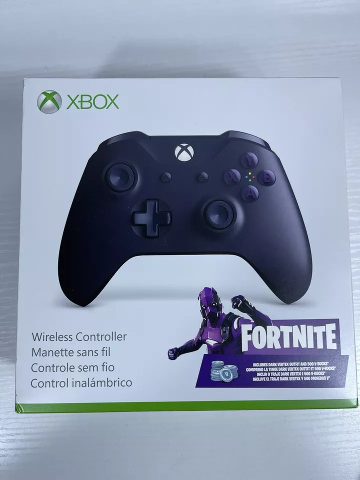 Microsoft Xbox One Fortnite Purple Limited Edition Controller (BOX ONLY) - Image 1 of 4