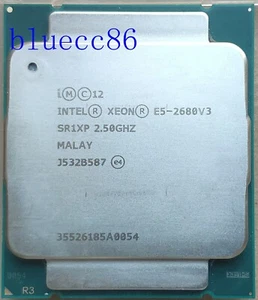 Intel Xeon E5-2680 V3 OEM 12Core 2.5GHz SR1XP 30MB 120W LGA 2011-3 CPU Processor - Picture 1 of 1