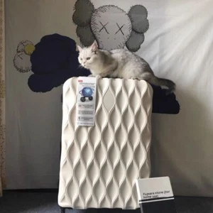 Mini 4 Wheel Hard Shell Suitcase Travel Cabin Bag Luggage Trolleys - 20 inch - Picture 1 of 14