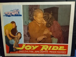 Lobby Card 1958 JOY RIDE Ann Doran Regis Toomey sad their son a hot rod hoodlum