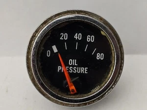 Manómetro de presión de aceite para motocicletas o automóviles sin marca pantalla de 2 1/4" 0-80 - Imagen 1 de 8
