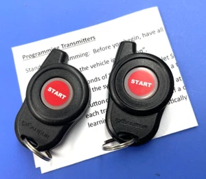 2x OMEGA EXCALIBUR #113 REMOTE START FOB FCC ID: ELV113 OMEGA PART 113 - Picture 1 of 3