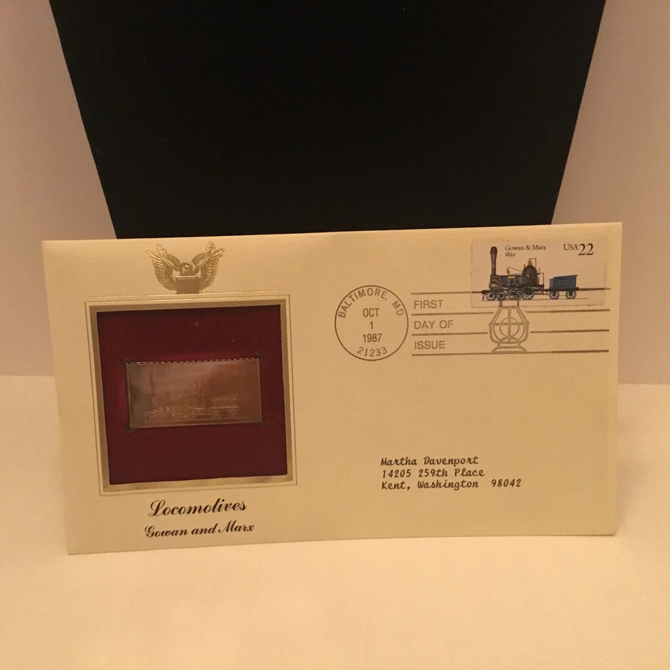 Gold Stamp Replica Vintage 1987 Locomotives: Gowan & Marx - Image 1 of 1