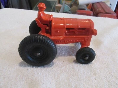 RESTORED 1930'S ARCADE ALLIS- CHALMERS TRACTOR "U" 1/20 SCALE FOR PARTS - Image 1 of 4