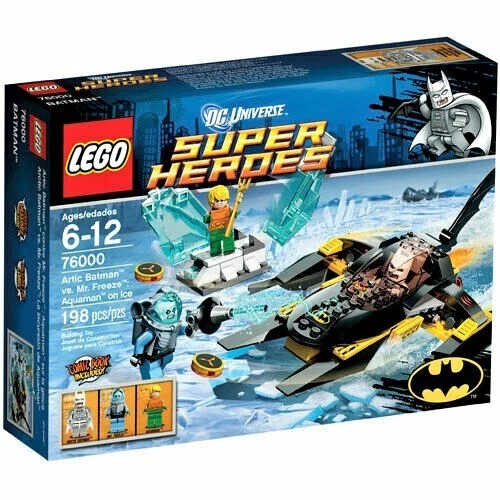 LEGO SUPER HEROES 76000 ARTIC BATMAN VS MR. FREEZE AQUAMAN 100% COMPLETO con CAJA Foto 1 de 4
