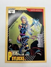1991 Impel Marvel Universe Series 2 Trading Card #18 Psylocke