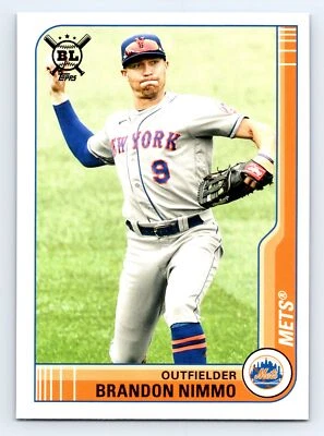 2021 Topps Big League #230 Brandon Nimmo New York Mets - Image 1 of 2