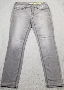 Indigo Rein Skinny Jeans Damen 11 grau Strass Gesäßtasche gesticktes Logo - Bild 1 von 8