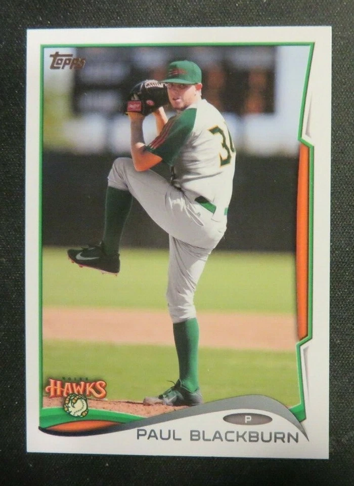 2014 Topps Pro Debut, Boise Hawks - PAUL BLACKBURN - Image 1 of 1