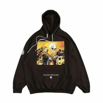 Darc Sport x Marvel Ghost Rider Hoodie *LIMITED ED. 1000 - SOLD OUT* SIZE S - Image 1 of 4