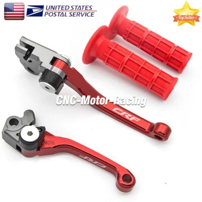 Palancas de embrague de freno CNC y empuñaduras para Honda CRF250RX 2019-2023 2022 2021 Foto 1 de 4
