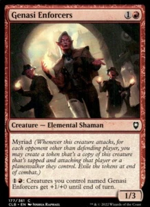 Genasi Enforcers 177/361 Battle for Baldur's Gate MTG Magic the Gathering card - Picture 1 of 2
