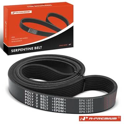 Cinturón serpentino A-Premium 70,93" para Ford LTS8000F Mack LEU MRU Peterbilt 357 362 Foto 1 de 4