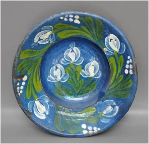 Cerámica Campesina Antigua - Tipo Casa de Campo - Plato Plato Plato de Pared Decoración Floral (2) - Imagen 1 de 2