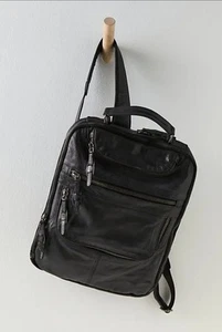NEU Free People East End Leder Rucksack schwarz Original Tasche Handtasche - Bild 1 von 3