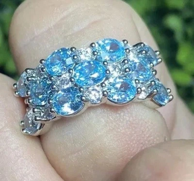 Anillo Fiesta Bomba Talla 8 RBP7247 “She Dreams” Colección Cumpleaños Marzo 2024  Foto 1 de 4