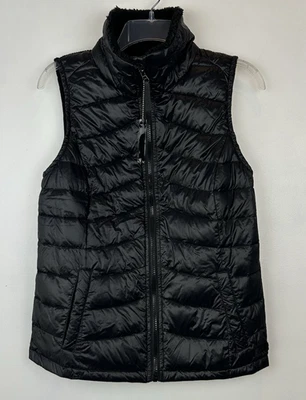 Chaleco acolchado Calvin Klein Performance para mujer mediano negro ajustado informal Foto 1 de 4