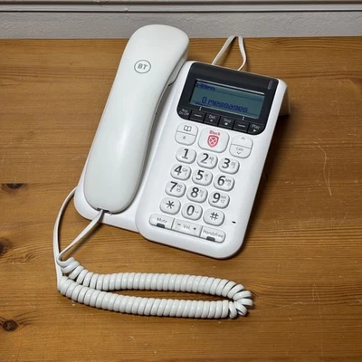 BT Decor 2600 Corded Home Phone Telephone with Call Blocker & Answering Machine - Image 1 of 4