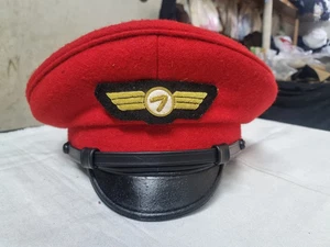 Replica M. Bison Service Cap – Military Style Red Hat for Cosplay & Collectors - Picture 1 of 8