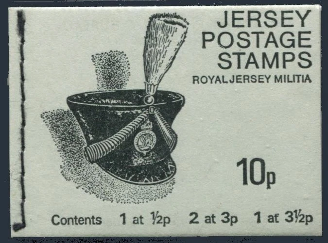 Jersey 34,39x2,40 10 p booklet,MNH. Bailiwick issues,decimal currency,1970 - Image 1 of 1
