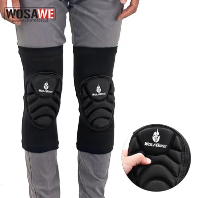 WOSAWE Adults Cycling Knee Pads MTB Guards Mountain Bike EVA Protective Gear - Image 1 of 4