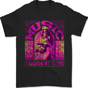 Música Venas Heavy Metal Muerte Calavera Rock Camiseta Hombre 100% Algodón - Imagen 1 de 2