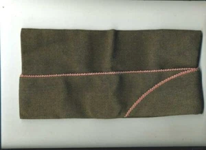 Nuevo Antiguo Stock Era Segunda Guerra Mundial Ingenieros Tubería Lana Guarnición Gorra 6 5/8 - Imagen 1 de 1