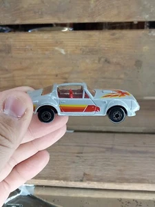 1979 Pontiac Trans Am Firebird T Top Matchbox #19 Loose Gray Silver Red - Picture 1 of 5