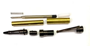 Kit penna a sfera uragano in gun metal pen kit tornitura, penna vuota - Foto 1 di 3