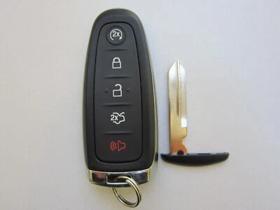 OEM LINCOLN MKT MKS MKX LLAVE INTELIGENTE MANDO A DISTANCIA SIN LLAVE ALARMA 164-R8094 SIN CORTAR Foto 1 de 4