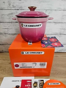 Le Creuset Cocotte Every Rice Pot 18cm 2,25qt BEERENROSA Kupferknopf Gusseisen - Bild 1 von 16