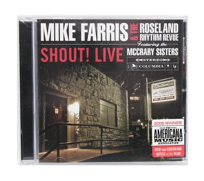 Mike Farris & Roseland Rhythm Revue Shout! Live NEW CD Christian Rock Music - Imagem 1 de 2