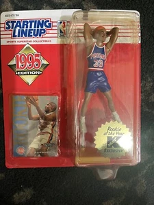Grant Hill 1995 starting lineup #33 Detroit Pistons Rookie - Picture 1 of 5