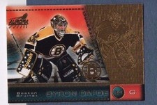 1998-99 Aurora Championship Fever Insert #4 Byron Dafoe BOSTON BRUINS GOALIE