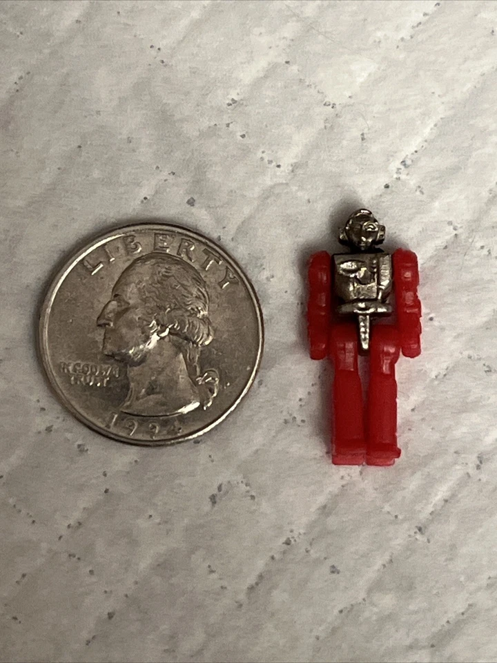 Figura Piloto Conductor Takara Diaclone KO De Colección Años 80 Rojo Transformers Piezas Foto 1 de 4