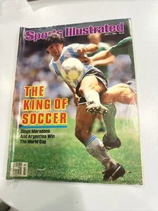 Sports Illustrated July 7, 1986 The King of Soccer Diego Maradona Argentina - Picture 1 of 2
