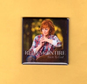 CUBIERTA DE ÁLBUMES DE GRABACIÓN IMÁN REBA McENTE BACK TO GOD 2X2 REBA - Imagen 1 de 2