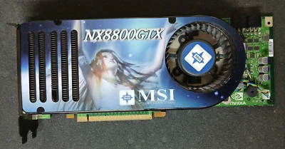 MSI NX8800GTX-T2D768E, GeForce 8800 GTX, 768MB DDR3 - Bild 1 von 4