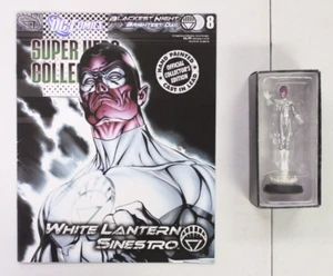 Eaglemoss DC Super Hero Collection White Lantern Sinestro Figure & Magazine #8 - Picture 1 of 9