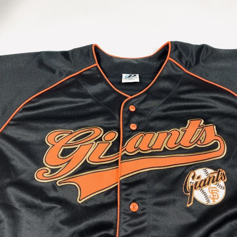 Vintage San Francisco Giants Jersey MLB Baseball 2XL XXL Dynasty Embroidered Cover