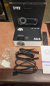 TMY Video Projector- Model- PJ1431- Brand New-White / Black - Picture 1 of 10