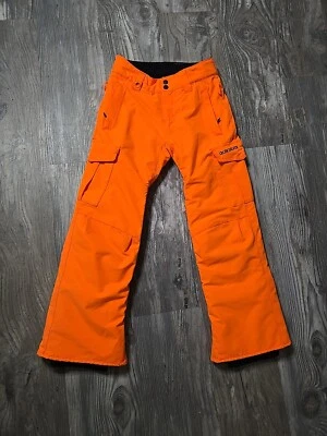 Quicksilver Jóvenes Niños Pantalones de Nieve Snowboard Naranja 10/S Tecnología de Vuelo Seco Foto 1 de 4