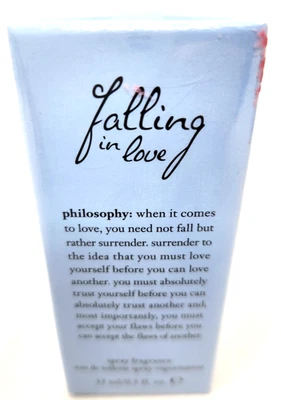 PHILOSOPHY Falling In Love Eau de Toilette Spray Fragancia 15 ml 0,5 fl oz Sellado Foto 1 de 3