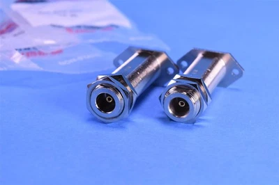 2 Delta Electronics 50 Ohm RF Coaxial Connector N Female Jack Bulkhead Receptacl - Image 1 of 4