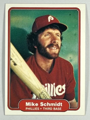 1982 Fleer #258 Mike Schmidt Philadelphia Phillies — 第 1/3 张图片