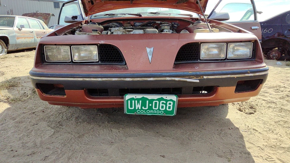 1985 - 1988 庞蒂亚克 Sunbird 前保险杠盖组件 Oem 棕色 10054945 — 第 1/4 张图片